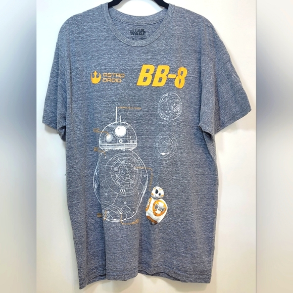 Star Wars BB-8 Men's T-Shirt Force Awakens Use The Force - BB8 - Tee Shirt - Picture 1 of 11